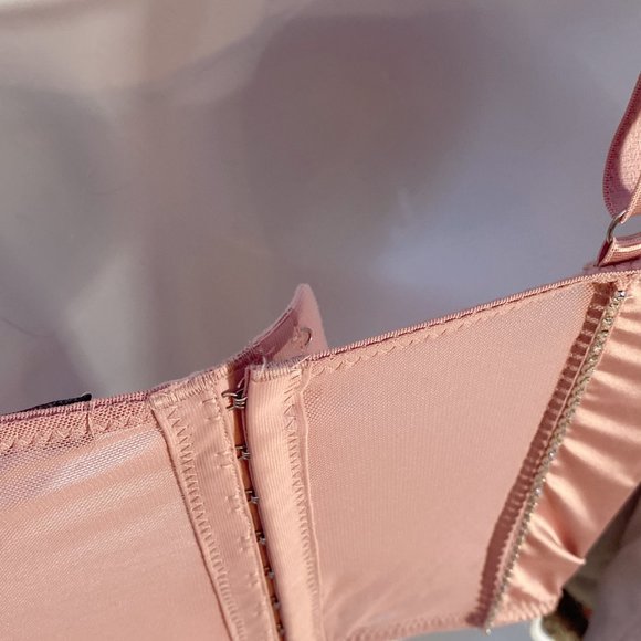 ✨NEW Dusty Rose Rhinestone Bustier ✨ - Picture 3 of 6